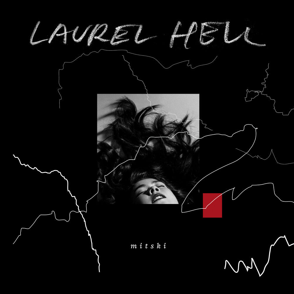 the album cover for Mitski - Laurel Hell (Bonus Cd) [Colored Vinyl] [Limited Edition] (Red) (Wht)