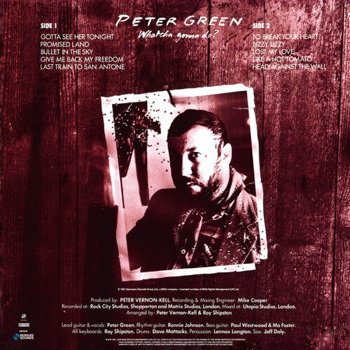 [PRE-ORDER] Peter Green - Whatcha Gonna Do - Limited Splatter Green Vinyl (Vinyl)