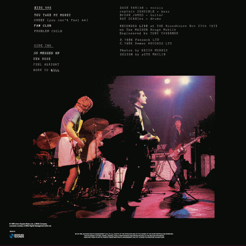 [PRE-ORDER] The Damned - Not The Captain's Birthday Party - Limited Splatter Green Vinyl (Vinyl)