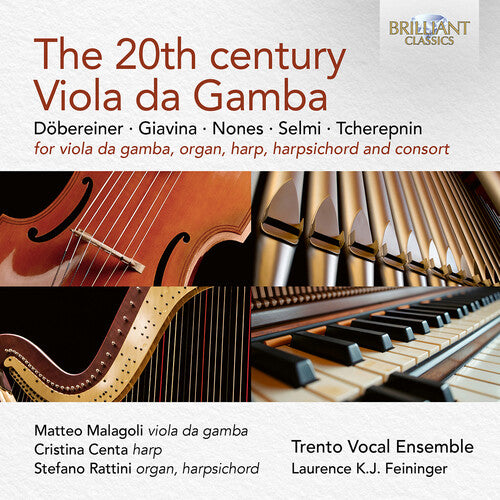 [PRE-ORDER] Matteo Malagoli - The 20th Century Viola da Gamba (CD)