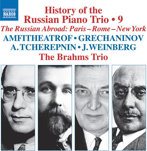 [PRE-ORDER] Brahms Trio - History of the Russian Piano Trio, Vol. 9 (CD)