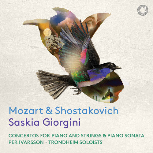 [PRE-ORDER] Saskia Giorgini - Mozart & Shostakovich: Concertos for Piano and Strings & Piano Sonata (CD)