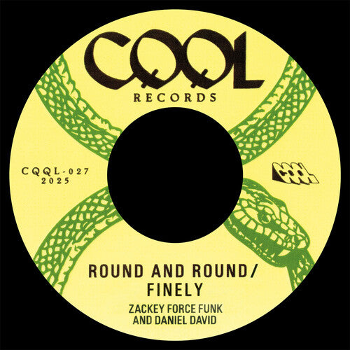 [PRE-ORDER] Zackey Force Funk - Round and Round b/w Finely (Vinyl)