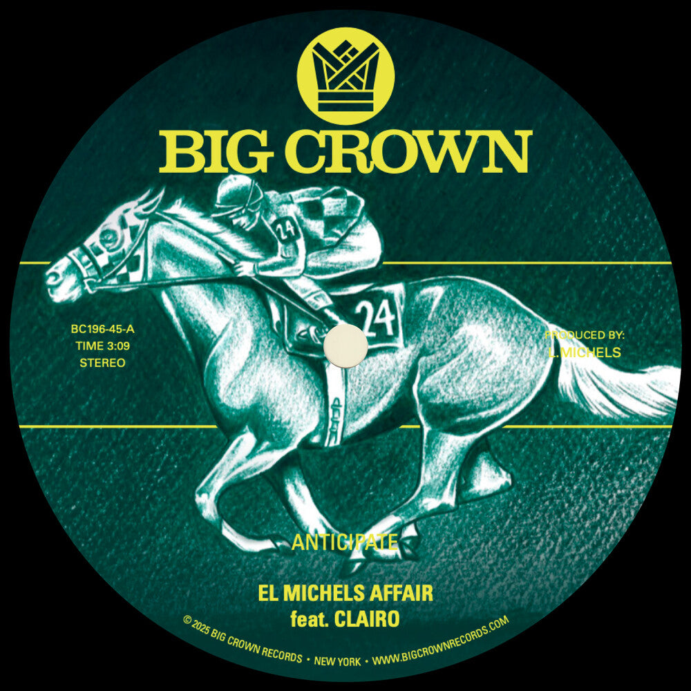 the album cover for El Michels Affair - Anticipate B/W Indifference