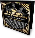 the album cover for Joe Bonamassa - B.B. King's Blues Summit 100 [2xCD - Hard Cover book with 2 disc trays, 40 page booklet, foil on cover]