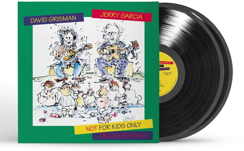 the album cover for Jerry Garcia/ Grisman,David - Not For Kids Only (Deluxe Edition) [2LP]