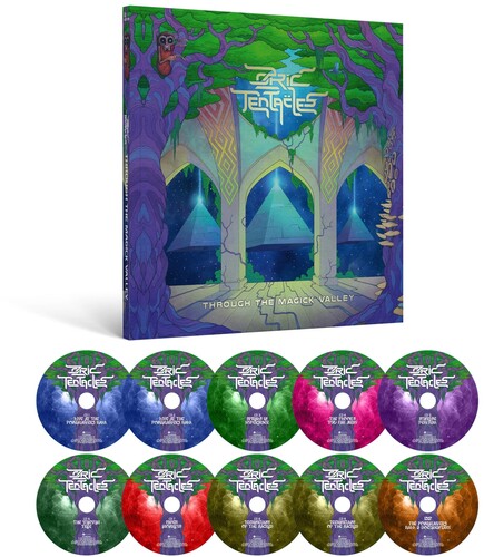 [PRE-ORDER] Ozric Tentacles - Through The Magick Valley - 9CD+DVD & Hardbound Book (CD)