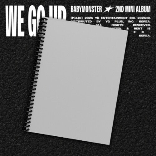 [PRE-ORDER] BABYMONSTER - We Go Up - Go Version - incl. 72pg Photobook, Folded Poster, 6 Selfie Photocard, Boomark + Logo Stickers (CD)
