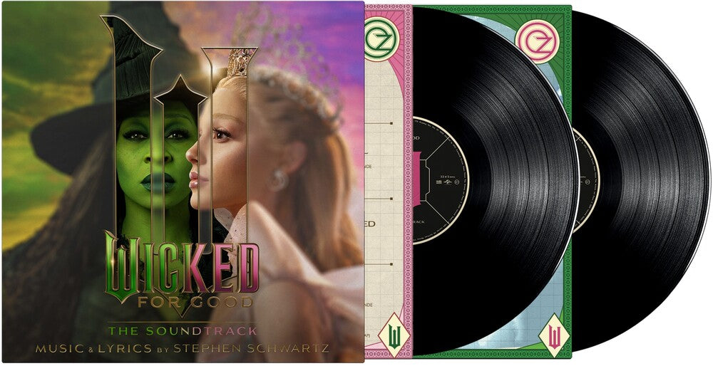 the album cover for Various Artists - Wicked: For Good - The Soundtrack