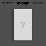 the album cover for Idid - The 1st Ep [I Did It.] ['After Sunset' Ver.]