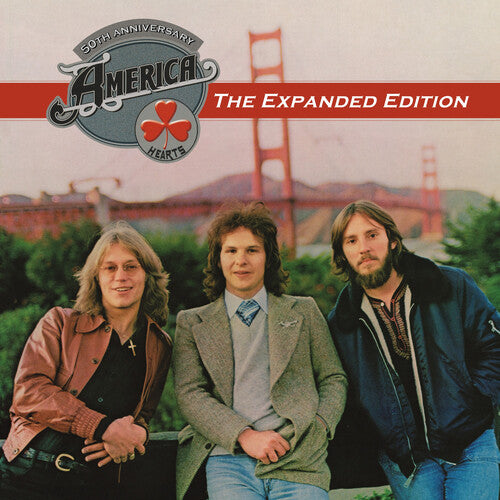 America- Hearts-50th Anniversary (Translucent Red Vinyl/Bonus Tracks)