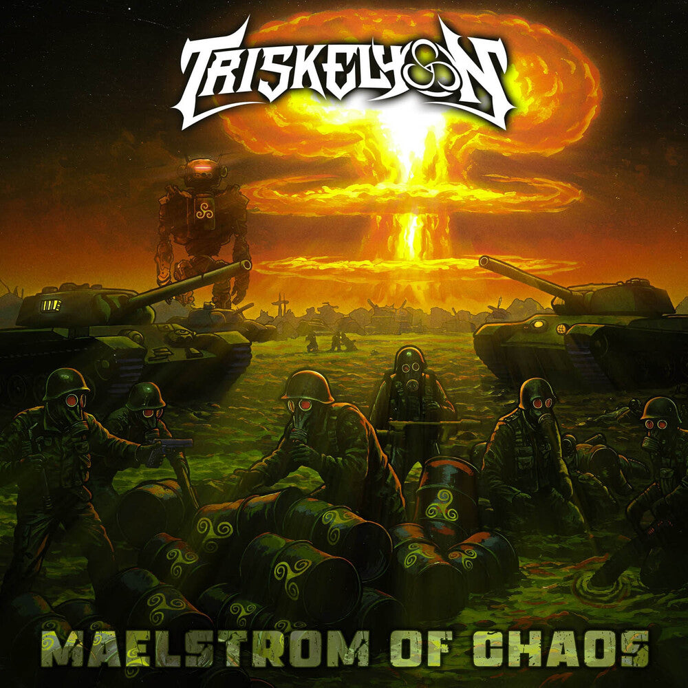 the album cover for Triskelyon - Maelstrom Of Chaos