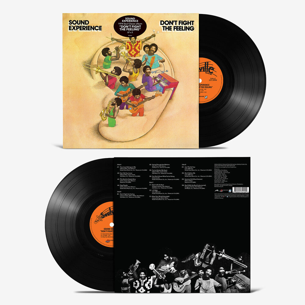 the album cover for Sound Experience - Don't Fight The Feeling [Reissue]