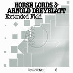 the album cover for Horse Lords / Arnold Dreyblatt - Frkwys Vol. 18: Extended Field