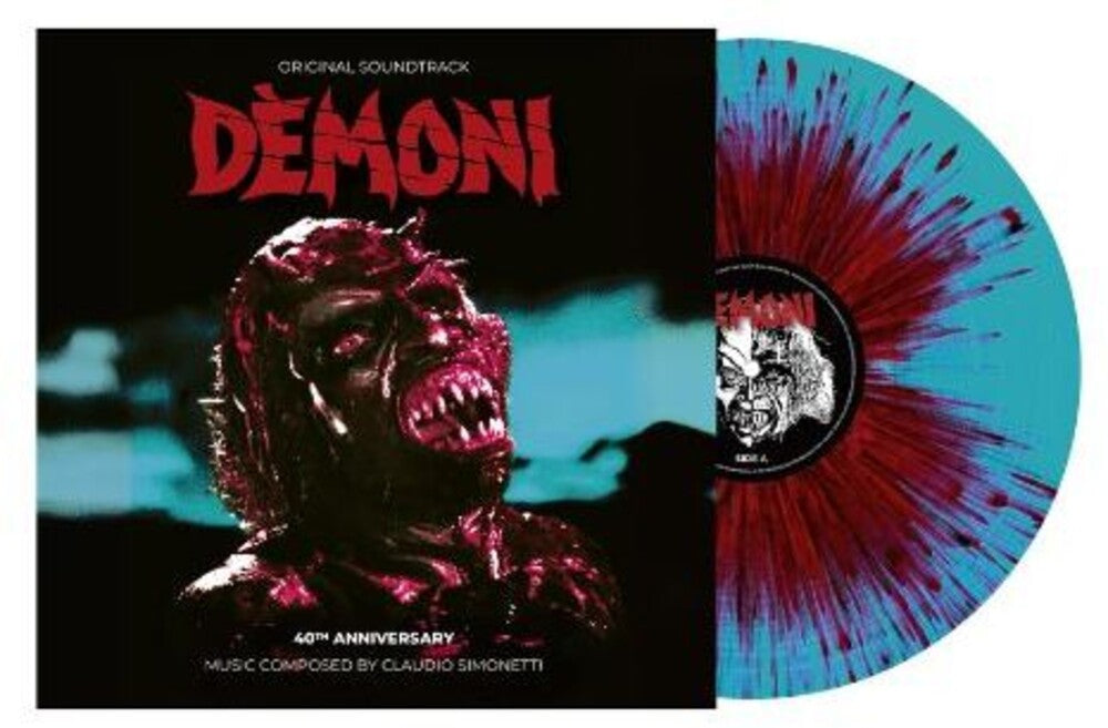 the album cover for Claudio Simonetti(Colv) (Spla) (Ita) - Demoni: 40th Anniversary - O.S.T. [Colored Vinyl] (Spla)