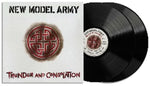 the album cover for New Model Army - Thunder & Consolation (Blk) (Uk)