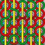 the album cover for Dean & Britta / Sonic Boom - Peace Of Us [Colored Vinyl] (Red) (Ecov)