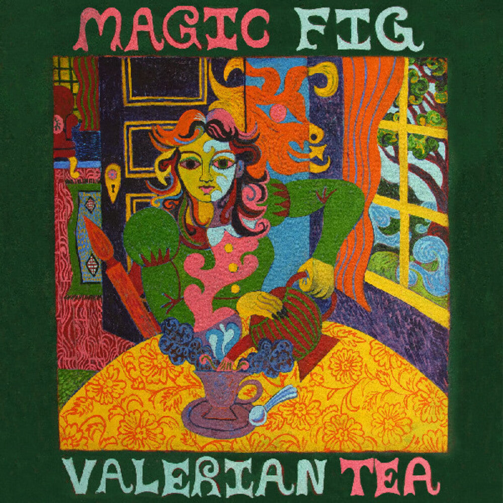 the album cover for Magic Fig - Valerian Tea [Colored Vinyl] (Pnk)