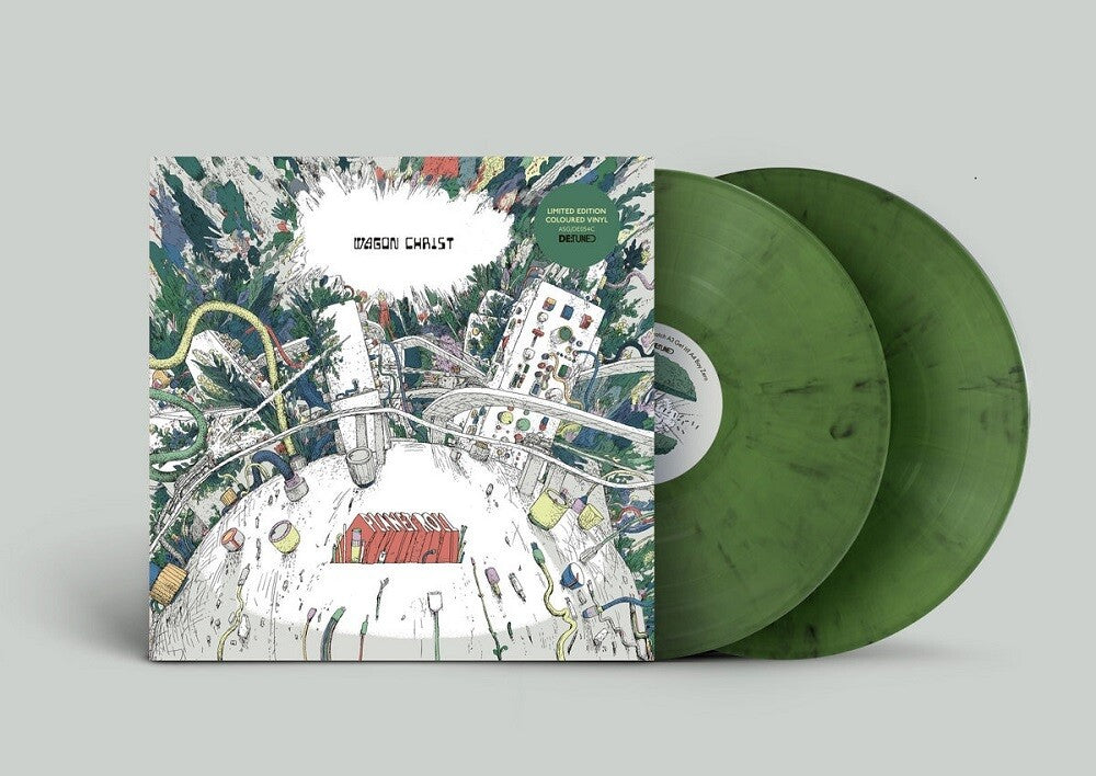 the album cover for Wagon Christ - Planet Roll [Colored Vinyl] (Grn)