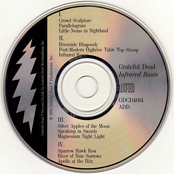 Grateful Dead* : Infrared Roses (CD, Album, Dig)