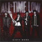 the album cover for All Time Low - Dirty Work [Colored Vinyl] (Spla)