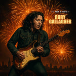 the album cover for Rory Gallagher - Rock N Roots Of [Clear Vinyl]