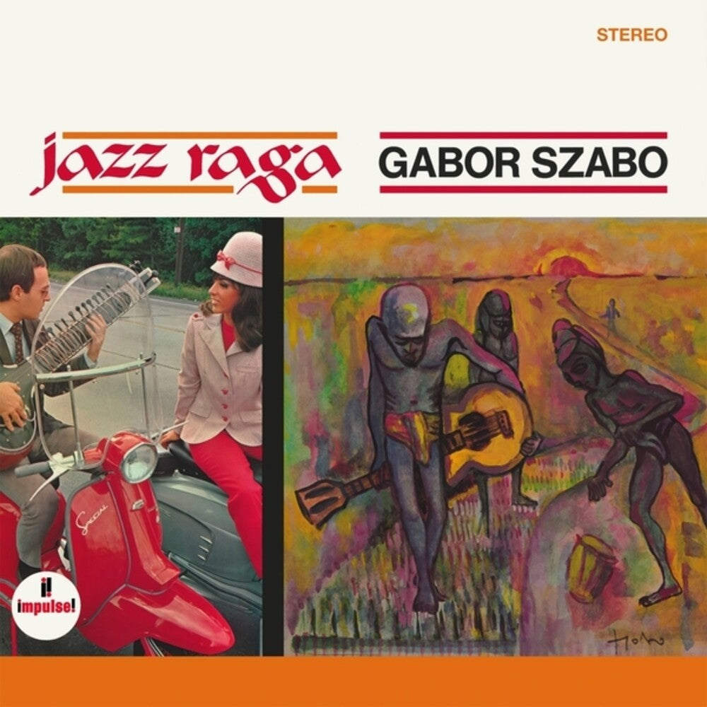 the album cover for Gabor Szabo - Jazz Raga