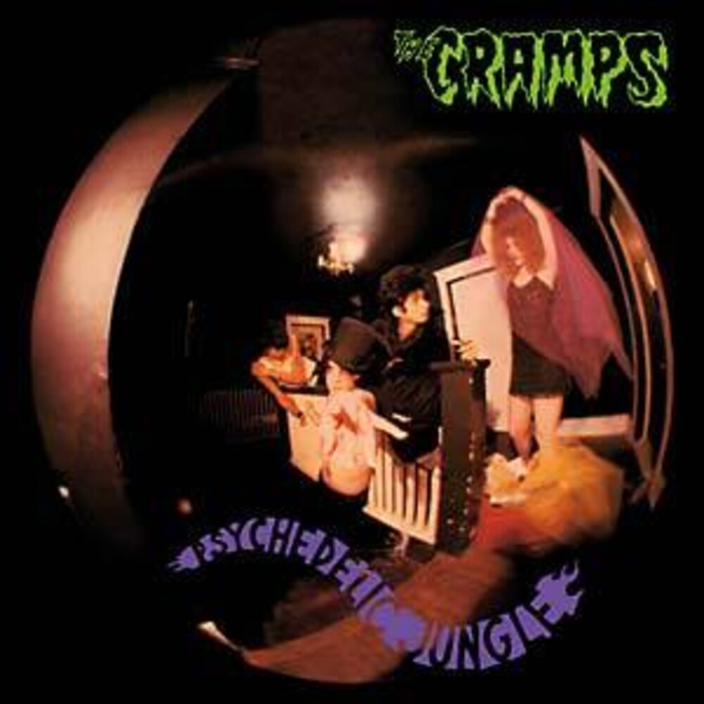 the album cover for Cramps - Psychedelic Jungle