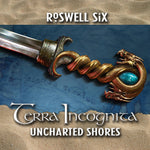the album cover for Roswell Six - Terra Incognita: Uncharted Shores