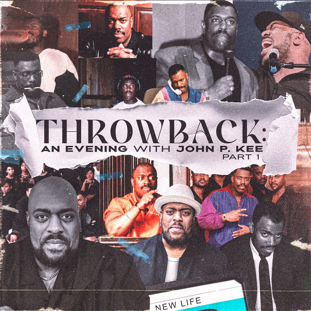 the album cover for John KeeP - Throwback: An Evening With John P Kee Pt 1