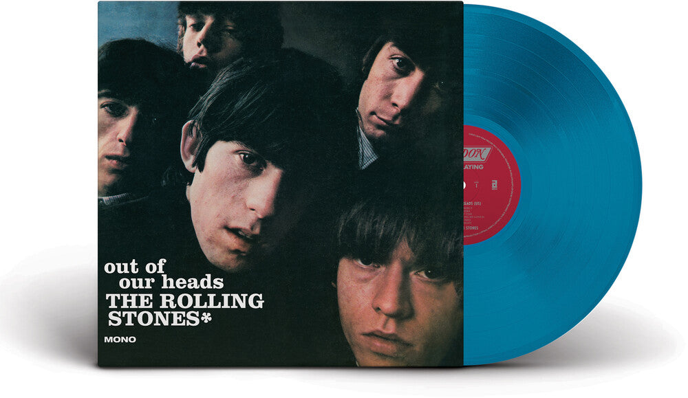 the album cover for Rolling Stones - Out Of Our Heads (Us) [Colored Vinyl] [180 Gram] (Teal)