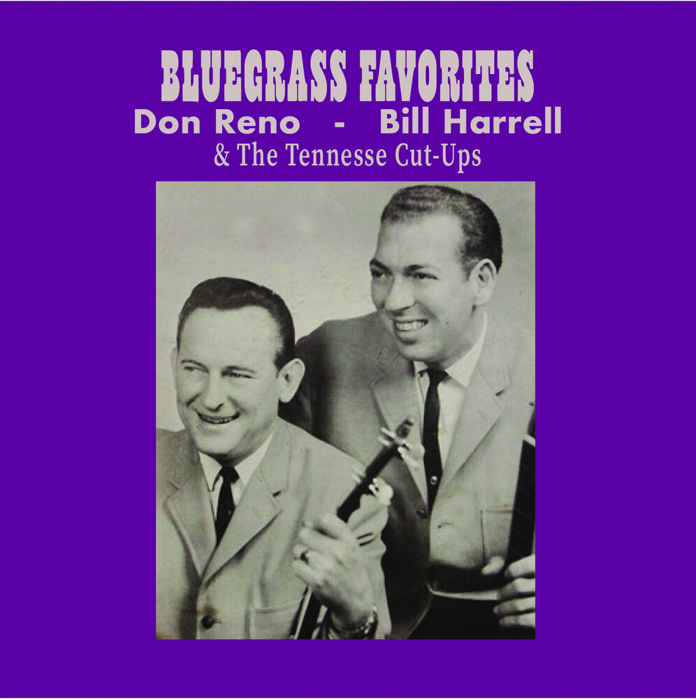 the album cover for Don Reno/ Harrell,Bill & The Tennessee Cut-Ups - Bluegrass Favorites (Mod)
