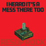 the album cover for Aesop Rock - Heard It's A Mess There Too [Red Colored Vinyl]