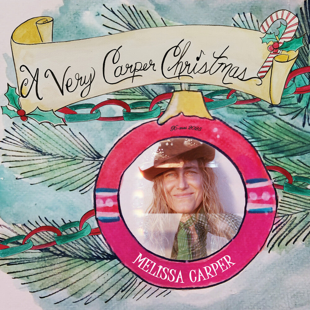 the album cover for Melissa Carper - Very Carper Christmas (Wsv)