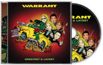 the album cover for Warrant - Greatest & Latest