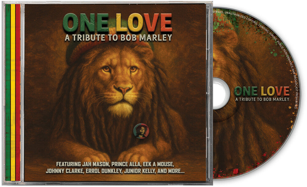 the album cover for Various Artists - One Love - A Tribute To Bob Marley