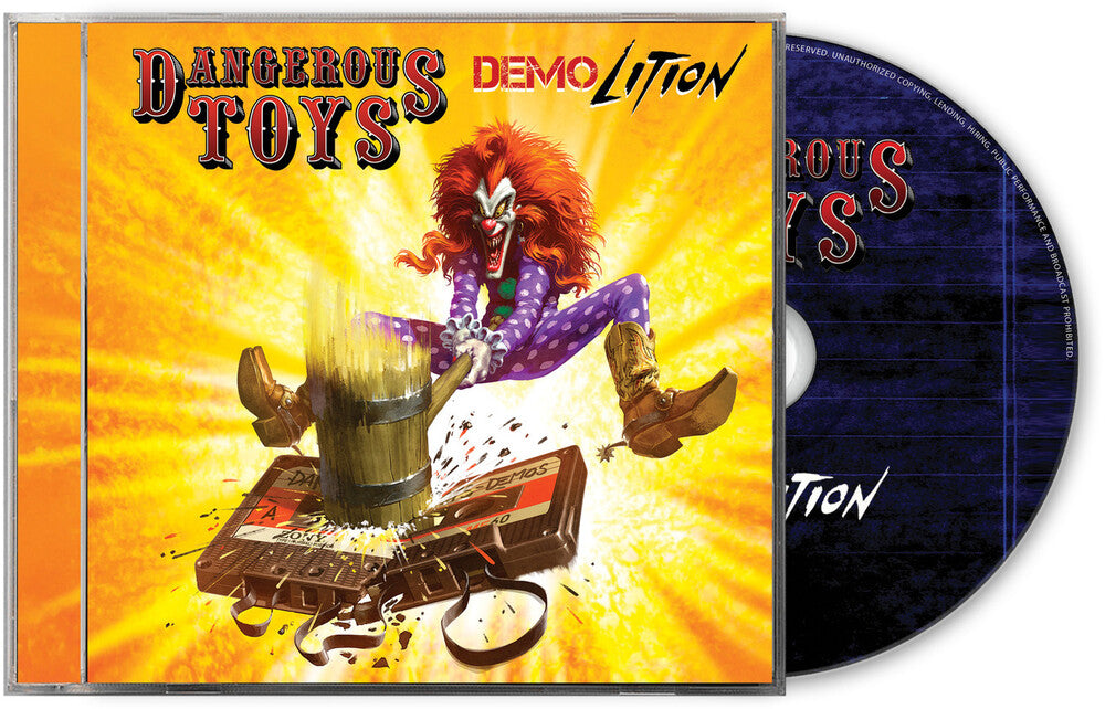 the album cover for Dangerous Toys - Demolition