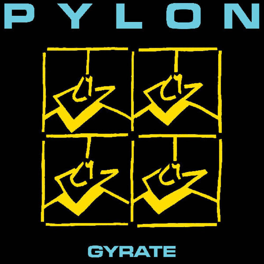 the album cover for Pylon - Gyrate [Colored Vinyl] (Spla)