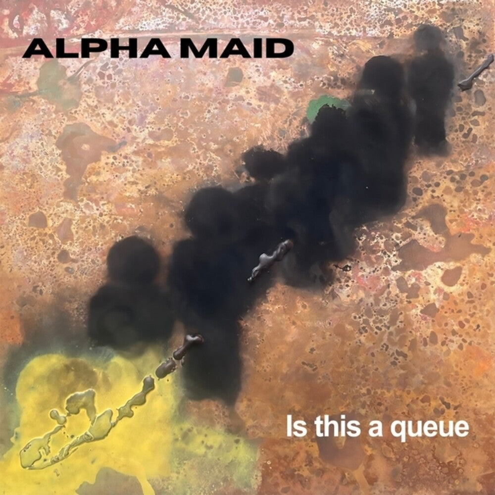 the album cover for Alpha Maid - Is This A Queue