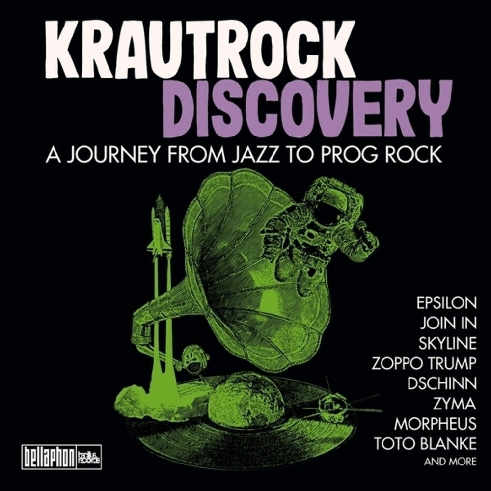 the album cover for Krautrock Discovery: Journey From Jazz To / Var - Krautrock Discovery: Journey From Jazz To / Var