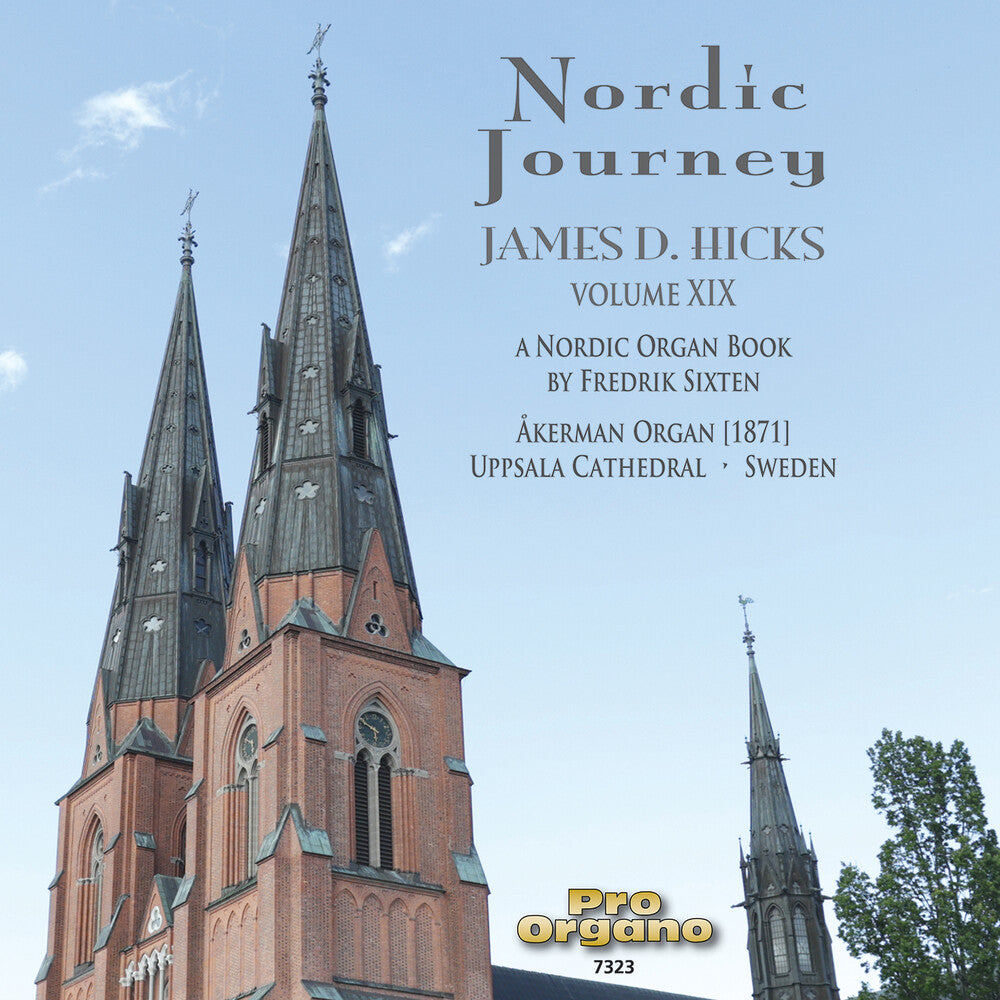 the album cover for James HicksD. - Nordic Journey Vol. 19