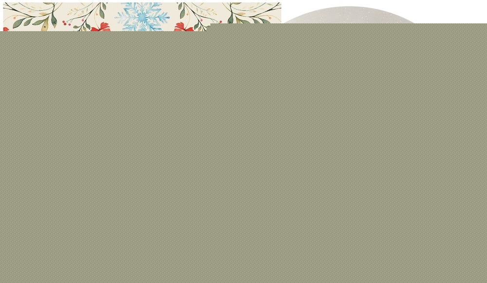 the album cover for Laufey - A Very Laufey Holiday: The Santa Claus Is Comin' To Town Edition [Snow Globe Glitter 7inch]