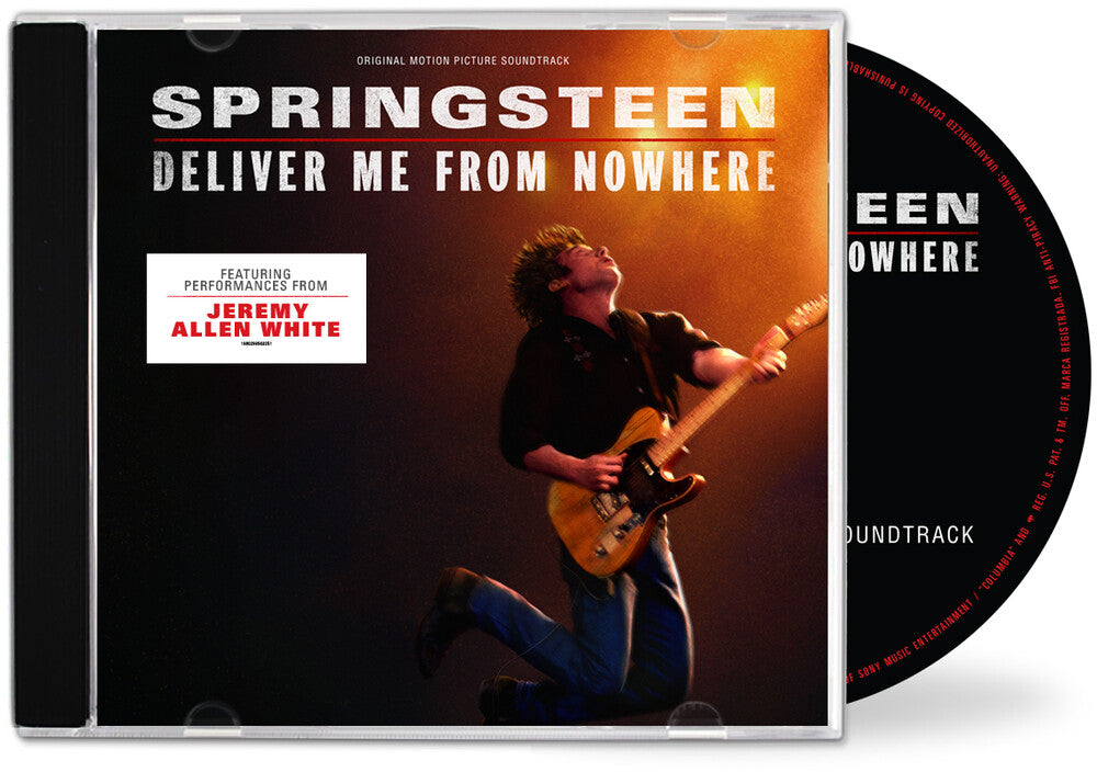 the album cover for Jeremy WhiteAllen (Wb) - Springsteen: Deliver Me From Nowhere - O.S.T. [With Booklet]