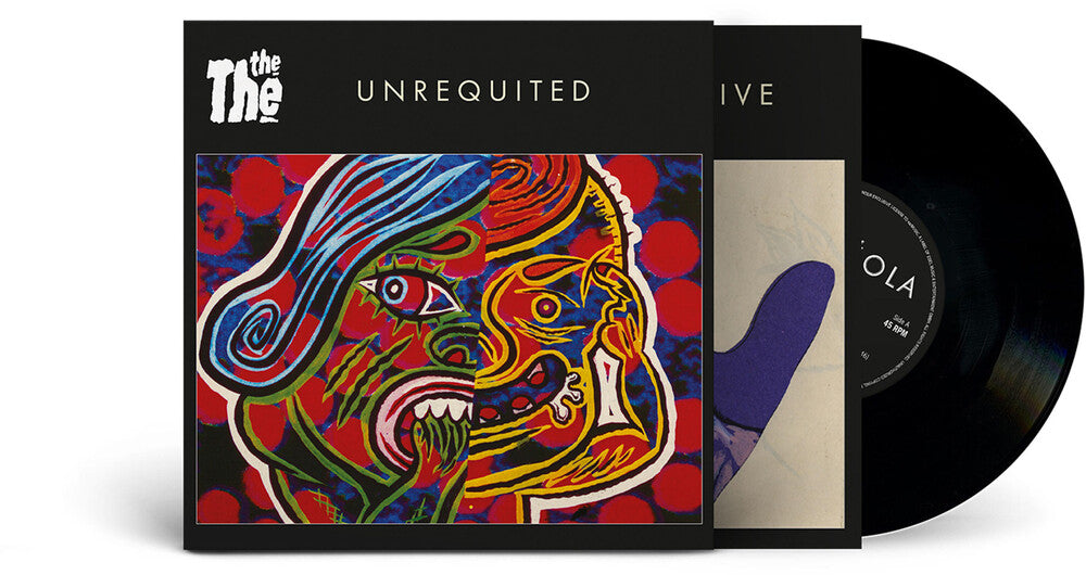 the album cover for The The - Unrequited / Live & Let Live