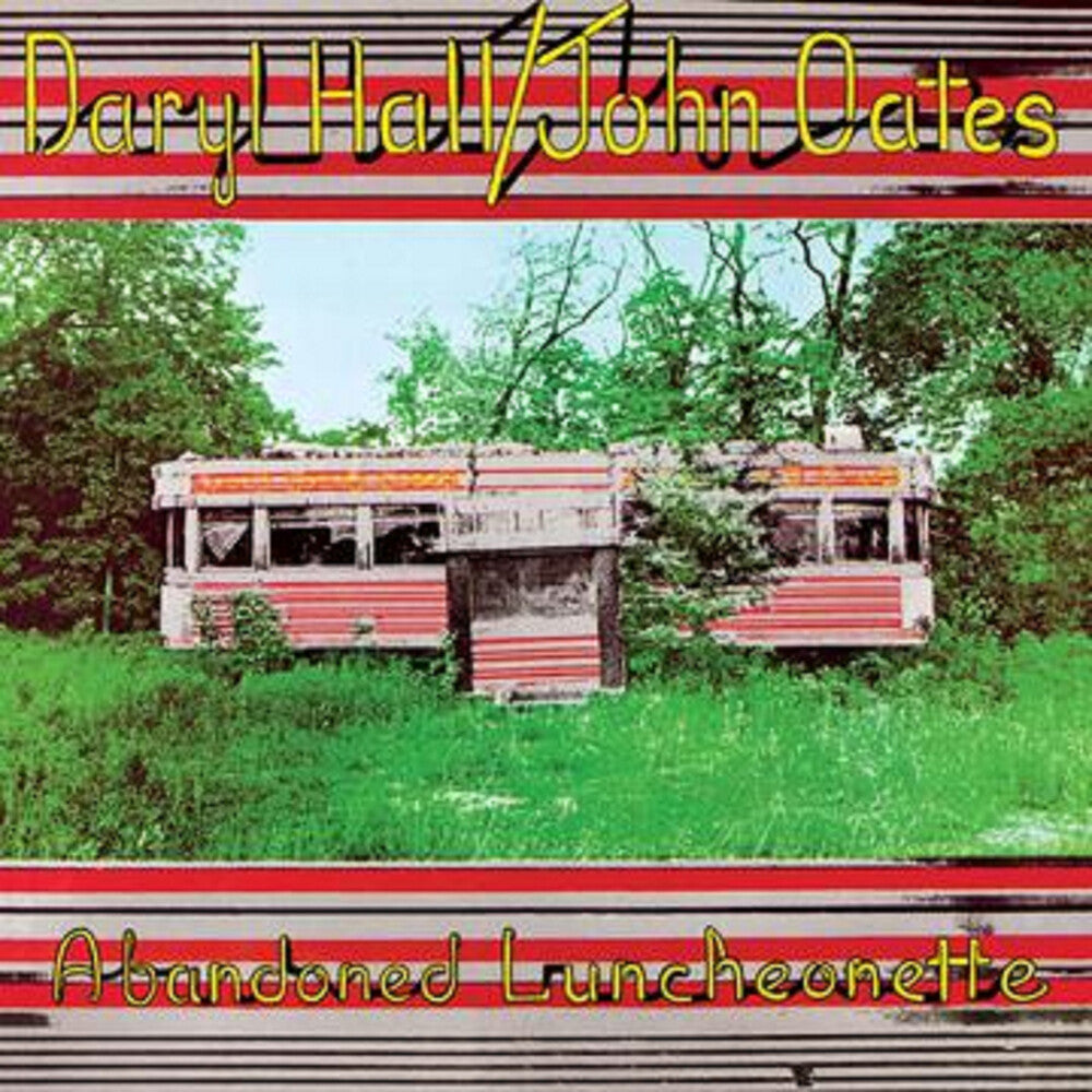 the album cover for Daryl Hall/ Oates,John - Abandoned Luncheonette [Clear Vinyl] [Limited Edition] (Red)
