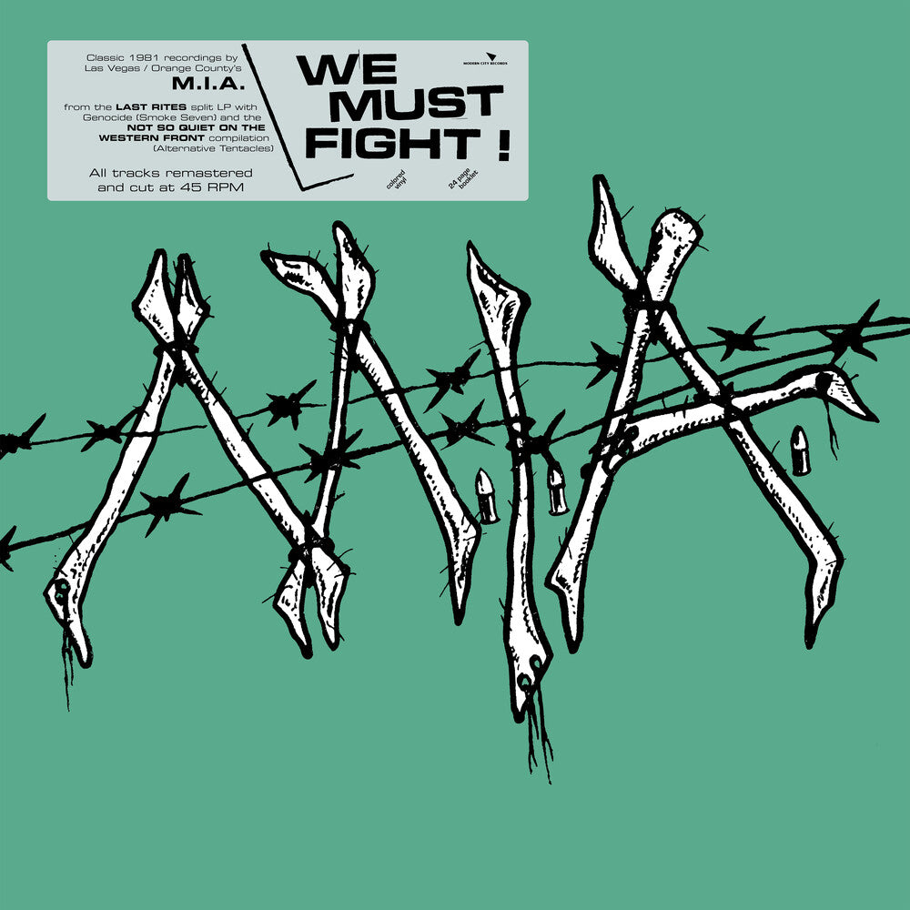 the album cover for M.I.A. - We Must Fight [Colored Vinyl] [With Booklet]