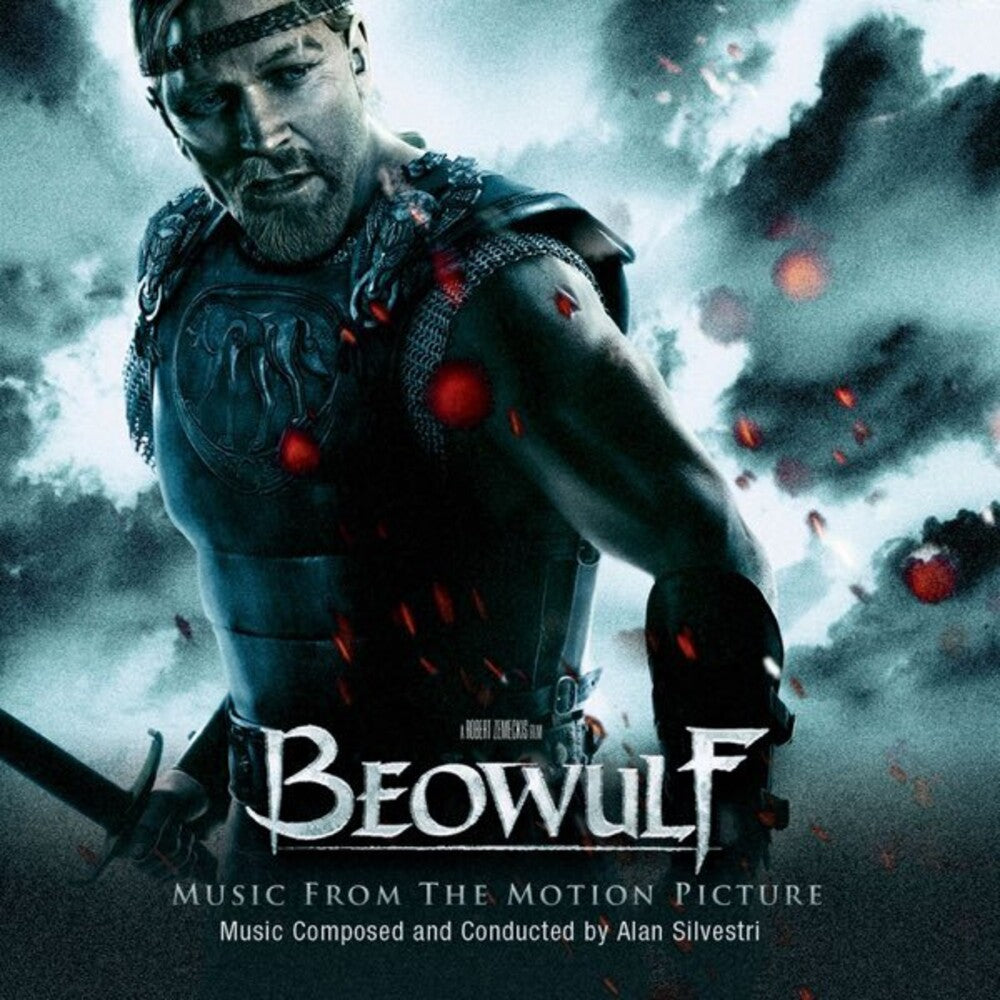 the album cover for Alan Silvestri(Colv) (Red) (Slv) (Spla) - Beowulf - O.S.T. [Colored Vinyl] (Red) (Slv) (Spla)