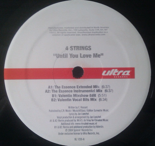 4 Strings : Until You Love Me (12")