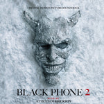 the album cover for Atticus Derrickson(Blue) (Colv) (Gate) (Wht) - Black Phone 2 - O.S.T. (Blue) [Colored Vinyl] (Gate) (Wht)