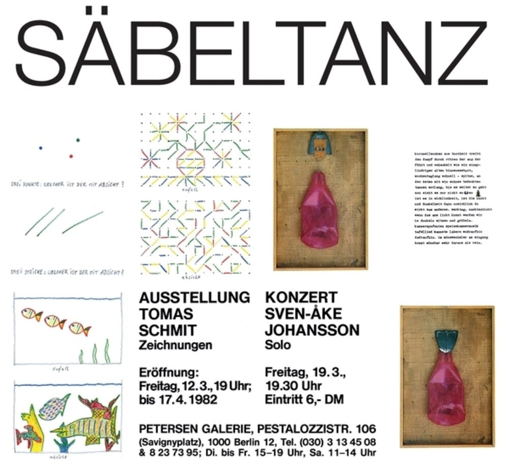 the album cover for Sven Johansson -Ake - Sabeltanz